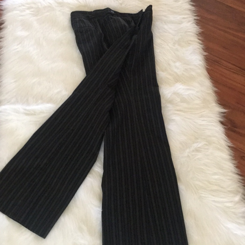 Express Design Studio black pin stripe pants
